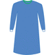 unisex surgical gown / XXL / L / M