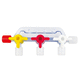 2-way infusion manifold / 4-way / 3-way / 5-way