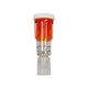 infusion connector with particle contamination filter / with light protection / straight / LUER®-lock