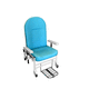 patient room armchair / on casters