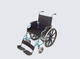 manual wheelchair / outdoor / indoor / with legrest
