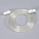 surgical tubing / flexible / transparent / single-use