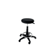 healthcare facility stool / height-adjustable / rotating / on casters