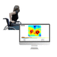 sitting assessment system / wireless / transportable / computerized