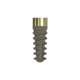 cylindro-conical dental implant / titanium / conical / hexagonal