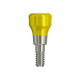titanium implant abutment / internal / straight