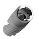 tapered dental implant / titanium / internal hexagon / tapered