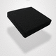 seat cushion / for wheelchairs / visco-elastic / anatomical