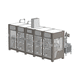 robotic packaging system / floor-standing / syringe / for the pharmaceutical industry
