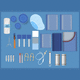 surgery medical kit / vascular interventions / sterile