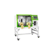 anaerobic laboratory incubator / on casters / UV