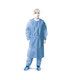 unisex surgical gown / disposable / non-woven / blue