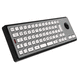 keyboard with pointing device / with numeric keypad / stainless steel / USB