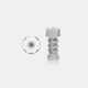 cylindrical transfer abutment / metal / tapered / screw
