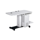 electric ophthalmic instrument table / on casters / height-adjustable