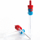 fecal extraction tube / diagnostic / cylindrical / biological