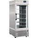 laboratory refrigerator / pass-through / 1-door / with glass door