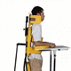 adult standing frame / height-adjustable / on casters