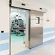 hospital door / laboratory / for the pharmaceutical industry / sliding