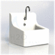 1-station handwashing system / compact / wall-mounted / medical