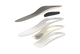 orthopedic insole with heel pad / with longitudinal arch pad / with transverse arch pad / with plantar pad
