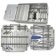 orthopedic surgery instrument kit / traumatology / stainless steel / autoclavable