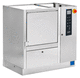 bedpan washer-disinfector / floor-standing / with steam generator / with automatic door