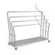 medical trolley / for general purposes / paper dispenser / transport