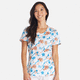 unisex scrub top / L / XL / M
