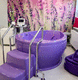 free-standing birthing tub
