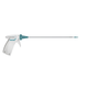 laparoscopic tissue adhesive applicator / steerable / single-use