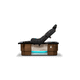 electric spa table / with tilting backrest / with adjustable height backrest / with headrest