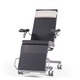 electric treatment chair / 3-section / on casters / with legrest