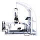 treadmill with harness system / with handrails