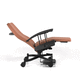 manual treatment chair / 3-section / with legrest / with footrest