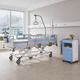 medical bed / hospital / electric / height-adjustable