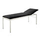manual examination table / fixed-height / with adjustable backrest / 2-section