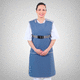 rear protection X-ray protective apron / front protection / 0.25 mm / 0.50 mm