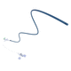 vascular access sheath / with hemostatic valve / atraumatic / hydrophilic