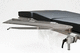 operating table armrest / stainless steel / adjustable