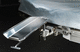 operating table armrest / stainless steel / adjustable