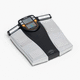 electronic body composition analyzer / for fat mass measurement / with mobile display / platform