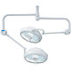 ceiling-mounted surgical light / halogen / 2-arm