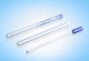 laboratory swab / with test tube / cotton / plastic