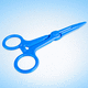 umbilical cord scissors / for humans / disposable