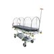 recovery stretcher trolley / transport / pneumatic / height-adjustable