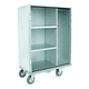 transfer cabinet / clean linen / with shelf / with door