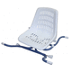 bath seat with backrest / hanging / swivel / plastic