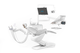 dental treatment unit with chair / compact / with adjustable headrest / ambidextrous
