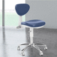 dental stool / height-adjustable / on casters / with backrest